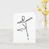 Salon de danse / Carte d'anniversaire (Fleur jaune)