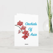 Salon de jour Orchidées d'Asie (Dos)