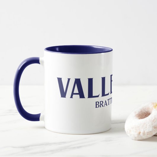 Salon de la Vallée Brattleboro Mug (Avec donut)