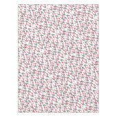 Salon de maquillage en nappes rouge et rose (Devant)