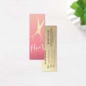 Salon de maquillage moderne ciseaux d'or rose (Bureau)