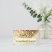 Salon de Parties scintillant moderne et carte de f (Debout devant)