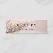 Salon de Parties scintillant moderne Mini Carte de (Devant)