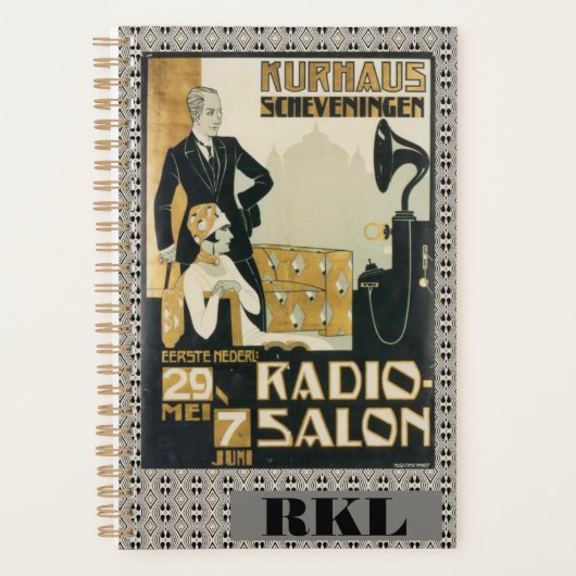 Salon de radio Pays-Bas Kurhaus des années 1920 vi (Devant)