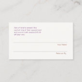 Salon de référence client Faux Silver Sequins (Dos)