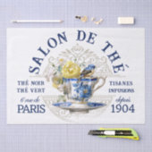 Salon de Thé Tearoom Franse ontkoppeling van vogel Tissuepapier (Craft)