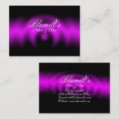 Salon de thérapie de massage et carte de visite de (Devant / Derrière)