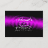 Salon de thérapie de massage et carte de visite de (Dos)