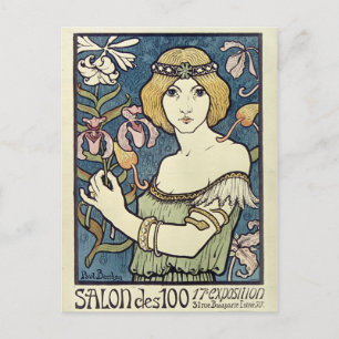 Salon Des Cent Briefkaart