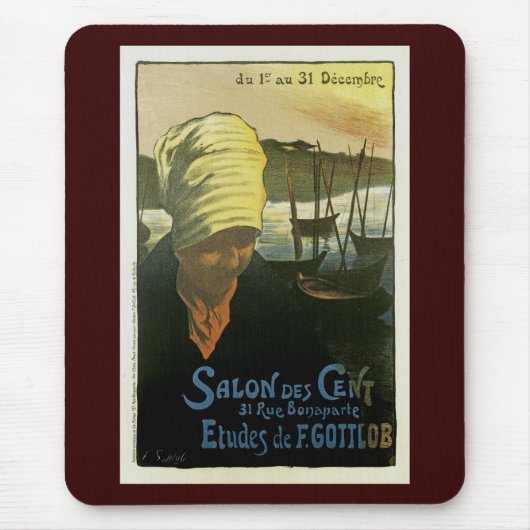 Salon Des Cent ~ Etudes de F. Gottlob Muismat (Voorkant)