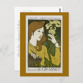Salon des Cent ~ Exposition de E. Grasset Briefkaart (Voorkant / Achterkant)