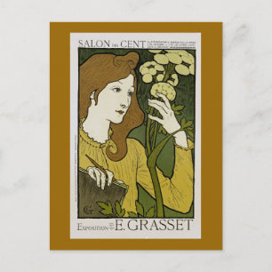 Salon des Cent ~ Exposition de E. Grasset Briefkaart