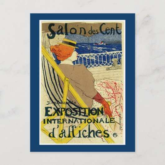 Salon des Cent ~ Exposition Internationale Briefkaart (Voorkant)