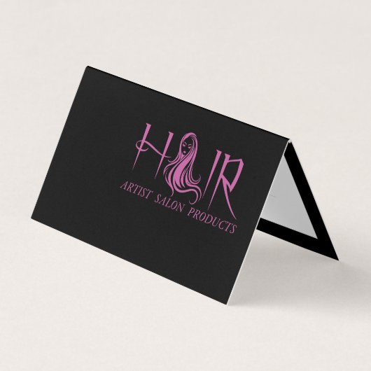 Salon des cheveux - Carte de visite (Devant)