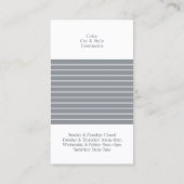 Salon des cheveux Cartes de visite (Dos)