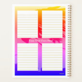 Salon des cheveux du planificateur quotidien - HAM (Dos)