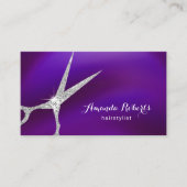 Salon des cheveux Rendez-vous moderne violet et ar (Devant)