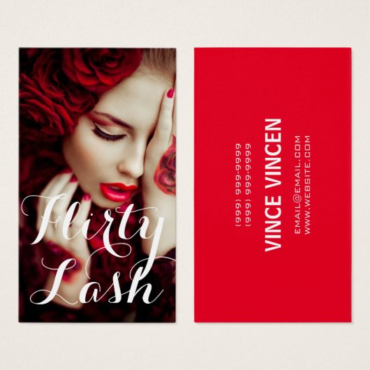 Salon des extensions Lash (Devant & derrière)