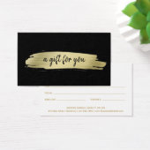 Salon Elegant Business Gold Black Certificat cadea (Bureau)