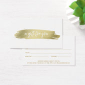 Salon Elegant Business Gold Certificat cadeau (Bureau)