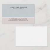 Salon Elegant Modern Creatief Professioneel Ontwer Visitekaartje (Voorkant / Achterkant)