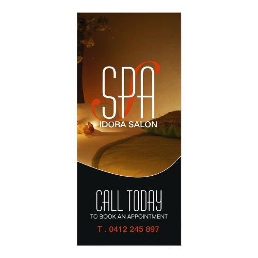 Salon en Spa Rack Kaart (Voorkant)