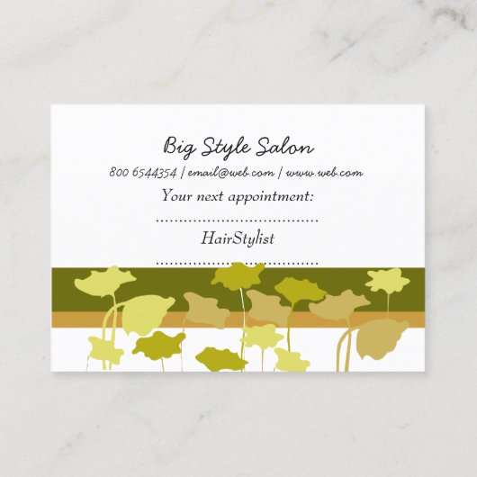 Salon étrange de vert de rendez-vous de rangée (Dos)