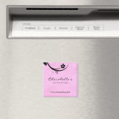 Salon Fridge Magnet Spa à eau vive rose (In Situ (Lave-vaisselle))