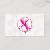 Salon Hair Cutting Tools Afsprakenkaartje (Voorkant)