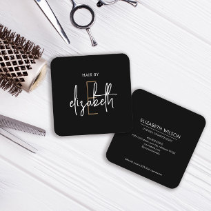 Salon Hair Stylist Make-up Beauty Vierkante Visitekaartje