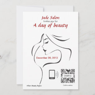 Salon Invitation Modèle