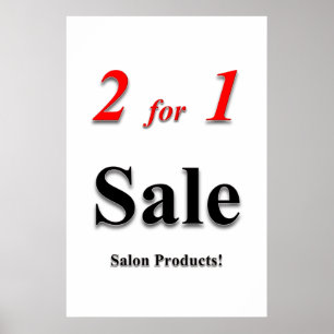 Salon Kapperszaak Posters 2 voor 1 Sale Producten