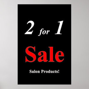 Salon Kapperszaak Posters 2 voor 1 Sale Producten