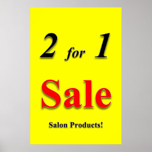 Salon Kapperszaak Posters 2 voor 1 Sale Producten