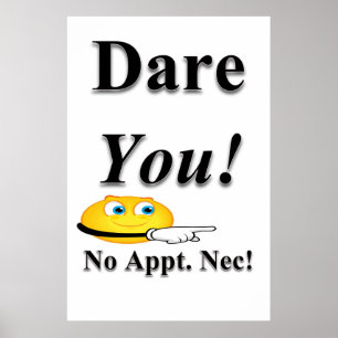Salon Kapperszaak Posters Durf jij