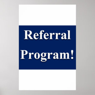Salon Kapperszaak Posters Referral Programma