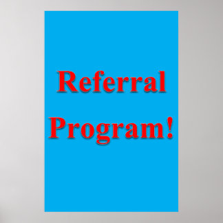 Salon Kapperszaak Posters Referral Programma