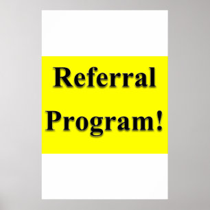 Salon Kapperszaak Posters Referral Programma