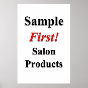 Salon Kapsalon Posters Uitverkoop Producten
