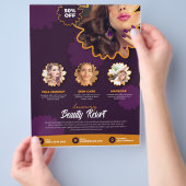 SALON LFYER | BEST FLYERONTWERP FLYER (Hand)