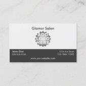 Salon Loyalty Visitekaartje Punch Card (Voorkant)