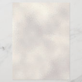 salon luxe perle élégante carte de prix (Dos)