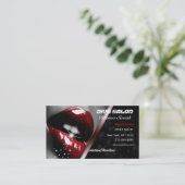 Salon/Makeup Artist Visitekaartje (Staand voorkant)