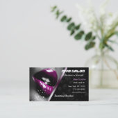 Salon/Makeup Artist Visitekaartje (Staand voorkant)
