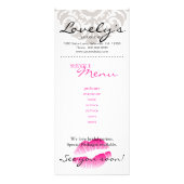 Salon Marketing Kaarten Beauty Lips Pink (Achterkant)