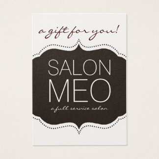 SALON MEO CADEAU KAART