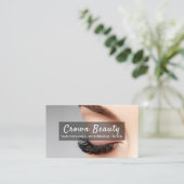 Salon Microblading, Eyebrows, Permanent Makeup Visitekaartje (Staand voorkant)