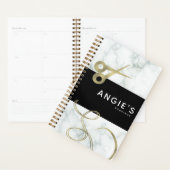 Salon moderne Beauté ciseau Gold Booking (Devant avec enveloppe)