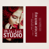 Salon Moderne De Belles Extensions Lash (Devant & derrière)