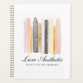 Salon moderne Livre de Rendez-vous Blush Rose Or (Devant)